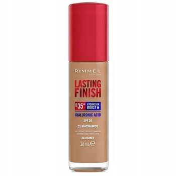 Rimmel Lasting Finish 35HR Nawilżający Podkład Do Twarzy 303 Honey