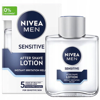 Nivea Men Sensitive Łagodząca Woda Po Goleniu Dla Skóry Wrażliwej 100ml