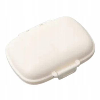 CoolStaff Organizer Szkatu艂ka Kasetka Na Leki Tabletki 8 Przegr贸dek Bia艂y PillBox