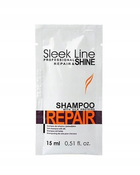 Stapiz Sleek Line Szampon z Jedwabiem Repair 15ml