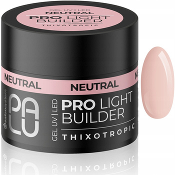 Palu Pro Light Builder Gel UV/LED Żel Budujący Neutral Nude Kolor Skóry 90g