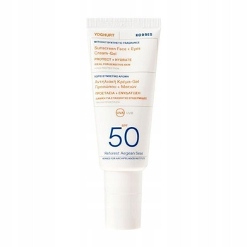 Korres Yoghurt Krem Żel Ochronny SPF50 40ml