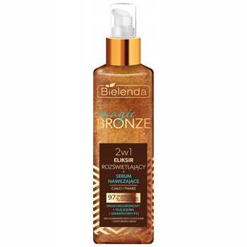 Bielenda Magic Bronze 2w1 Rozświetlający Eliksir Serum Do Ciała 150ml