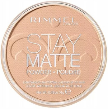 Rimmel Puder Stay Matte Matujący 005 Silky Beige