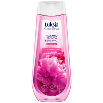 Luksja Aroma Senses Żel Pod Prysznic Odprężający Peonia Bergamotka 500ml