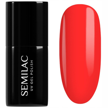 Semilac Lakier Hybrydowy Do Paznokci Manicure 570 Neon Watermelon 7ml