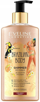 Eveline Brazilian Body Złoty Shimmer Do Ciała