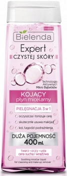 Bielenda Kojący Płyn Micelarny 3w1 Demakijaż 400ml