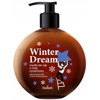 Farmona Winter Dream Nawilżające Mydło Do Rąk w Płynie Cynamonowe 400ml