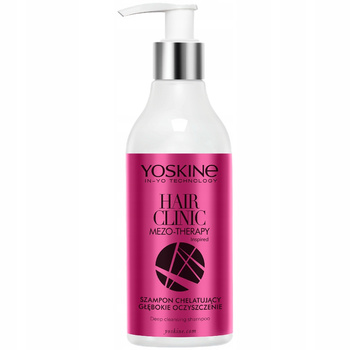 Yoskine Hair Clinic Mezo Szampon Chelatujący Głebokie Oczyszczenie 200ml