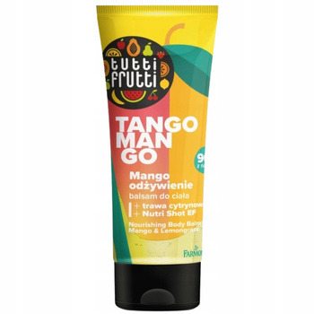 Farmona Tutti Frutti Odżywczy Balsam Do Ciała Mango i Trawa Cytrynowa 200ml