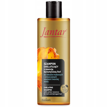 Jantar Szampon do Włosów Zniszczonych z Bursztynem