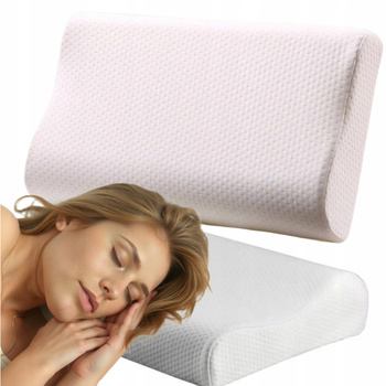 Poduszka Ortopedyczna Do Spania Profilowana Pianka Memory Foam 30 x 50 cm
