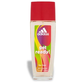 Adidas Get Ready Dezodorant Zapachowy Dla Kobiet W Szkle  75 ml