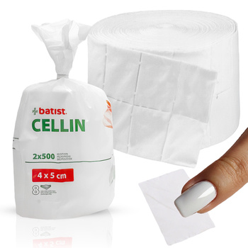 Waciki Bezpyłowe Rolka Mocne 8 Warstw 1000 Sztuk