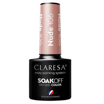 Claresa Lakier Hybrydowy Nude 106 5g