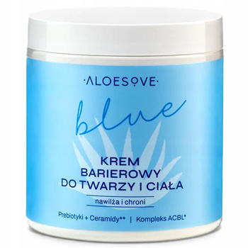 Aloesove Blue Nawilżający Barierowy Krem Do Twarzy i Ciała Aloes 250ml