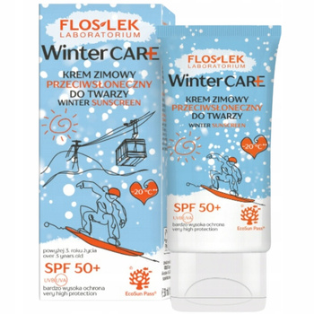 Floslek Winter Care Zimowy Przeciwsłoneczny Krem Do Twarzy z SPF 50 30ml