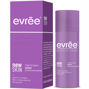 Evree Mystic Rose Różane Regenerujące Serum Przeciwzmarszczkowe na Noc 30ml