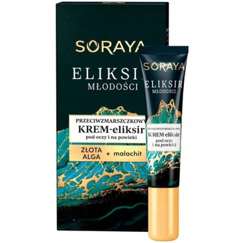 Soraya Eliksir Młodości Przeciwzmarszczkowy Krem Eliksir Pod Oczy 15ml