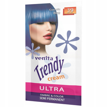 Venita Trendy Cream Ultra Kremowy Toner Do Włosów 39 Cosmic Blue 35g