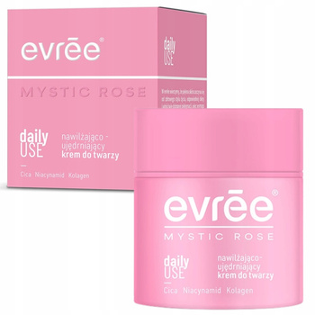 Evree Mystic Rose Różany Nawilżający Ujędrniający Krem Do Twarzy 50ml