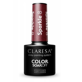 Claresa Lakier Hybrydowy Sparkle 8