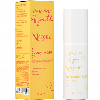 Nacomi Next Level Koenzym Q10 2% Antyoksadycyjne Przeciwstarzeniowe 30ml