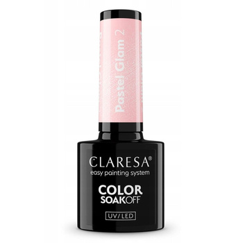 Claresa Lakier Hybrydowy Pastel Glam 02 5g
