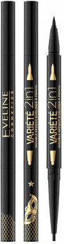 Eveline Variété Eyeliner i Kredka do Oczu 2 w 1