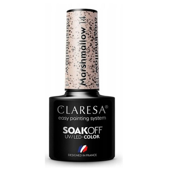 Claresa Lakier Hybrydowy Marshmallow 14 5g