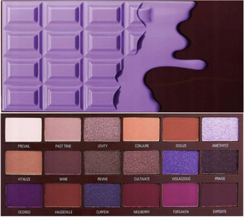 Makeup Revolution Paleta 18 Cieni Violet Palette
