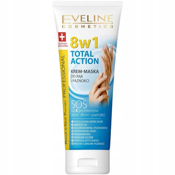 Eveline Hand Nail Therapy 8w1 Total Action Regenerujący Krem Do Rąk 75ml