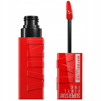 Maybelline Superstay Vinyl Ink Długotrwała Pomadka Szminka 25 Red Hot