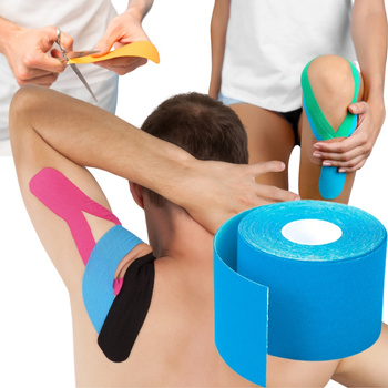 Taśma Kinesio Kinezjologiczna Plaster Tejpy Do Kinesiotapingu 5cm x 5m