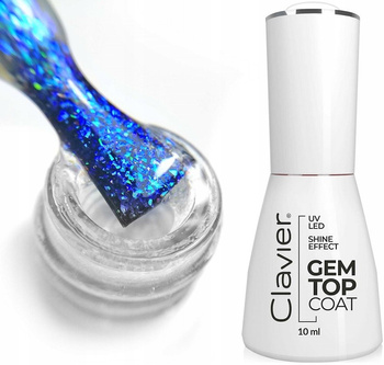 Clavier Gem Top Coat Shine Hybrydowy Sapphire G02