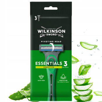 Wilkinson Essentials Sensitive 3 Maszynka Do Golenia Jednorazowa 3 sztuki