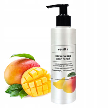 Venita Krem Do Rąk Skóry Suchej Zniszczonej Regenerujący Mango 200ml