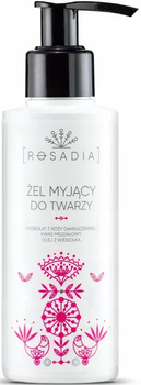 Rosadia Łagodny Żel Do Mycia Twarzy Róża Damasceńska Skóra Dojrzała 145ml