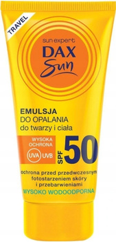 Dax Sun SPF50 emulsja do twarzy i ciała tubka 50ml