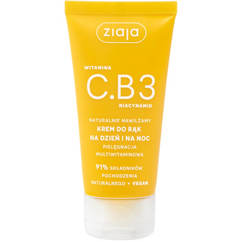 Ziaja C.B3 Naturalnie Nawilżający Regenerujący Krem Do Rąk Niacynamid 50ml