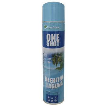 Freshtek One Shot Neutralizator Zapachów Odświeżacz Powietrza Morski Laguna