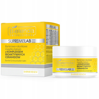 Bielenda Professional Supremelab Barrier Renew Masełko Balsam Do Ciała Twarzy Włosów 40g