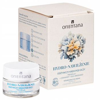 ORIENTANA Krem Hydro Nawilżenie Odżywczy Bogaty Nawadniajacy Pod Oczy 15ml