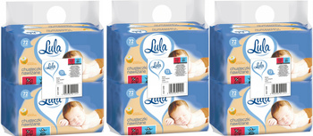 Lula Chusteczki Nawilżane Rumianek 12opakowańx72szt