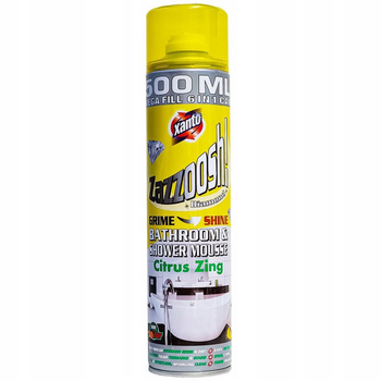Xanto Zazzoosh Pianka Do Czyszczenia Łazienki Prysznica Citrus Zing 500ml