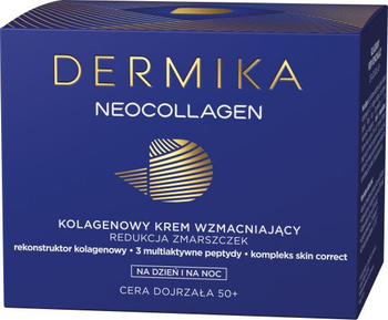 Dermika Neocollagen Multikolagenowy Krem Odżywczy Do Redukcji Zmarszczek 70+ 50ml