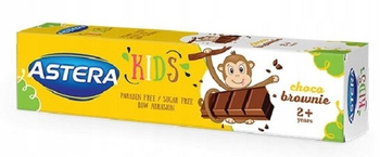 Astera Pasta Do Zębów Dla Dzieci 2+ Czekolada 50ml