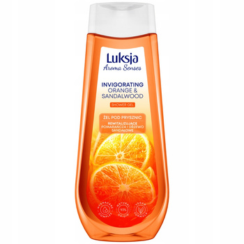 Luksja Aroma Senses Żel Pod Prysznic Rewitalizujący Pomarańczowy 500ml