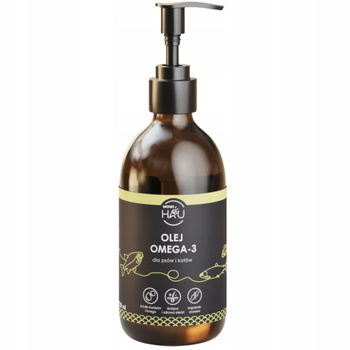 Wow Hau Olej Omega 3 Rybny Suplement Dla Psa i Kota Wsparcie Stawów 500ml